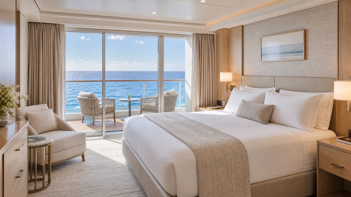 Каюта Balcony — С балконом · 24—28 м²